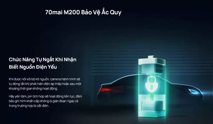Camera Hành trình 70mai Dash Cam M200