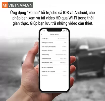 Camera Hành Trình 70mai M300 xixaomi