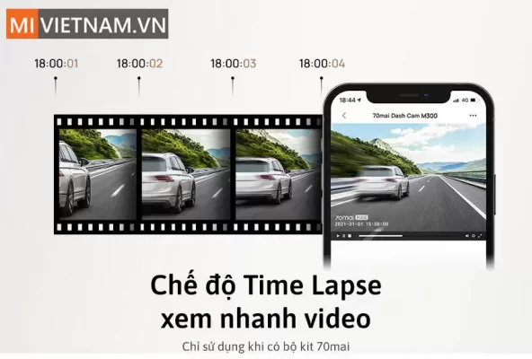 Camera Hành Trình 70mai M300 xixaomi