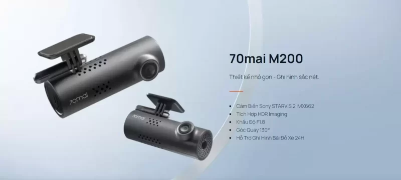 Camera Hành trình 70mai Dash Cam M200
