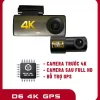 Camera hành trình D6 4K GPS