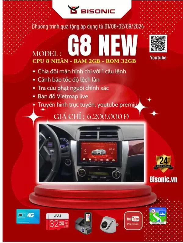 Bisonic G8 NEW